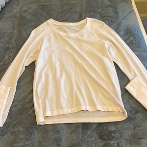 White lululemon longsleeve